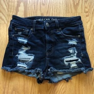 High-rise AEO Denim Shorts